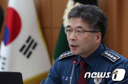 버닝썬 유착 의혹. 사진은 민갑룡 경찰청장. /사진=뉴스1