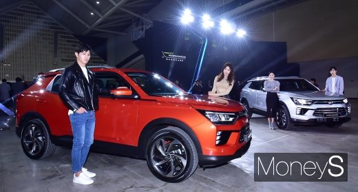 [머니S포토] 쌍용차 주력 코란도, 새로운 모습으로 준중형 시장 등장!