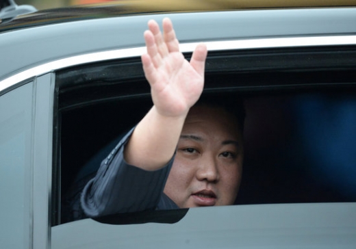 베트남에 도착한 김정은 북한 국무위원장. /사진=로이터