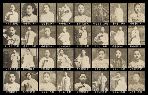 ▲ 수원 3·29 만세 '애국 기생 32인'. / 사진제공=수원시