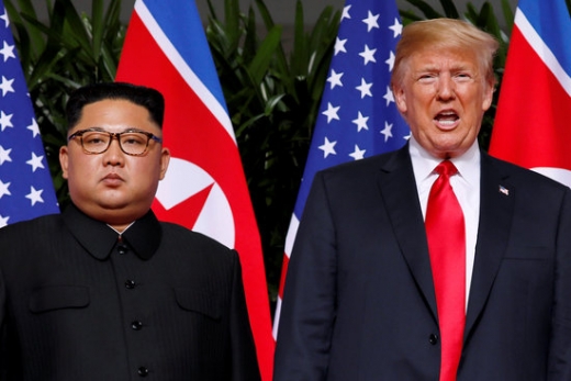김정은 북한 국무위원장과 도널드 트럼프 미국 대통령. /사진=로이터