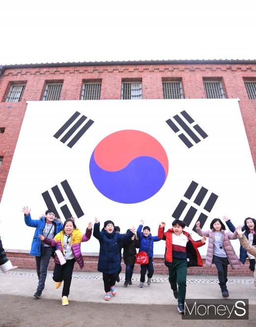 [머니S포토] 3.1운동 100주년 D-2 …'대한독립만세'