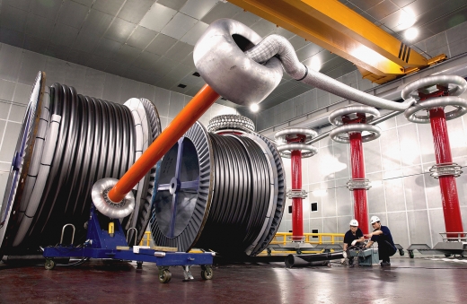 LS전선 500kV HVDC 테스트 장면 / 사진=LS