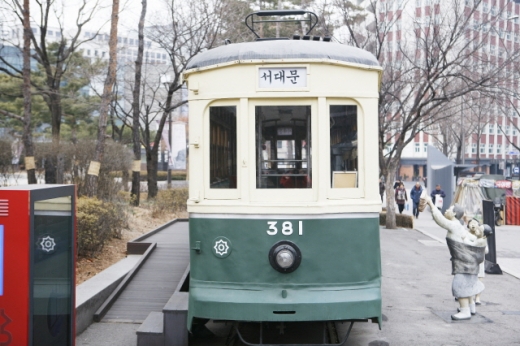 서울역사박물관의 전차. /사진=한국관광공사