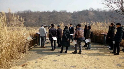 경기도청 환경국 연천군 임진강평화습지원 생태 현장견학 실시