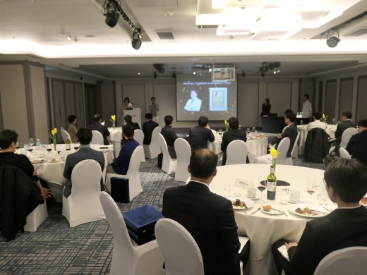 바이오기업 휴젤의 H.E.L.F 학술포럼이 지난달 21일 서울 강남의 르 메르디앙 호텔에서 열렸다. /사진=휴젤