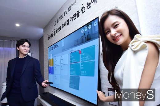 [머니S포토] 더욱 얇아진 LG TV가전, 2세대 인공지능 기술 탑재