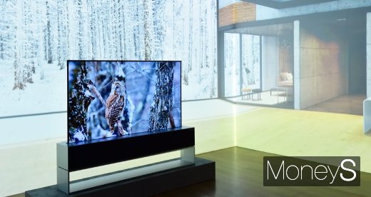 ▲ LG전자 롤러블 TV