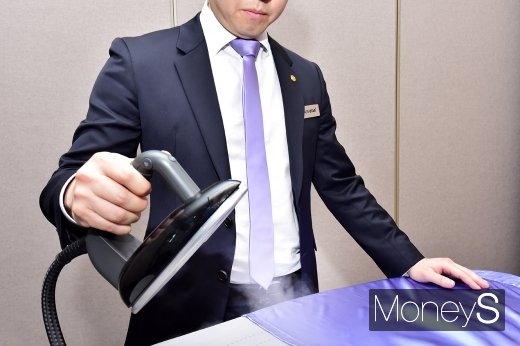 [머니S포토] 세계 최초 커넥티드 스팀다리미, 국내 상륙