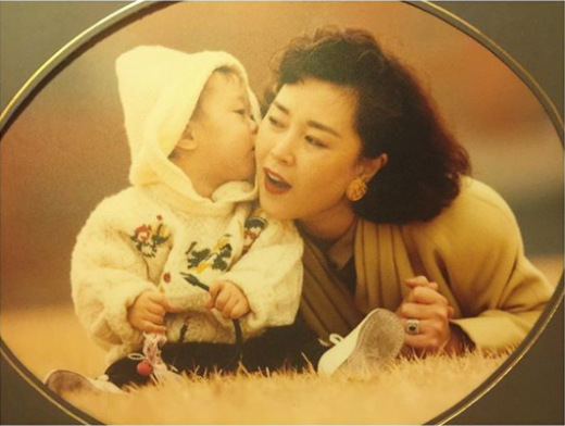 차재이(왼쪽)과 차화연. /사진=차재이 인스타그램 