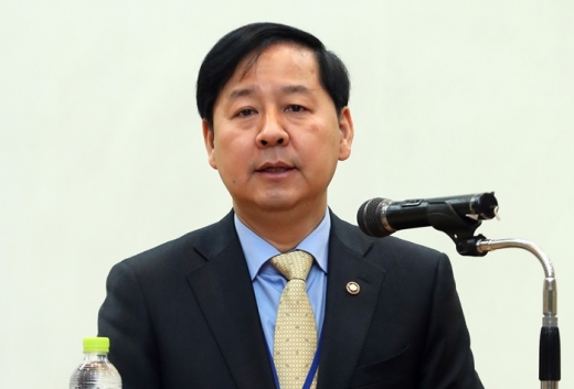 구윤철 기획재정부 제2차관이 2019년 공기업 준정부기관 경영평가단 워크숍에서 인사말을 하고 있다. /사진=뉴시스