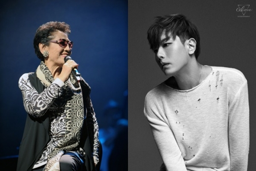 박성연(왼쪽)과 박효신. /사진=JNH뮤직, 글러브엔터테인먼트 제공