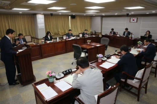 ▲수원시의회 도시환경교육위원회. / 사진=수원시의회 제공