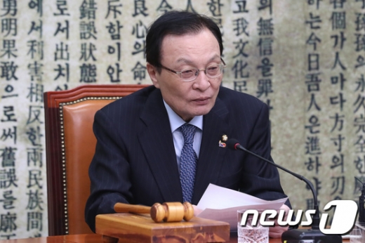 이해찬 더불어민주당 대표가 13일 오전 서울 여의도 국회에서 열린 최고위원회의에서 모두발언을 하고 있다. /사진=뉴스1