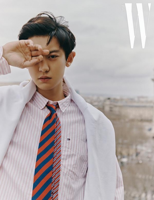 [★화보] '엑소' 찬열, 남친 입히고 싶은 프레피룩