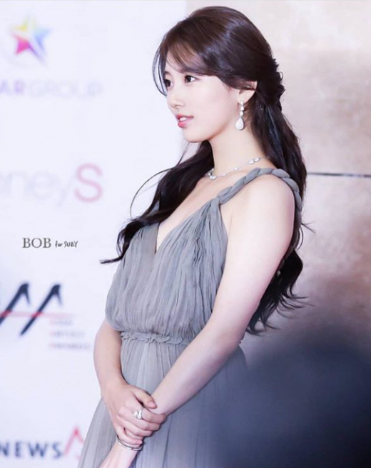 수지가 화이트데이 사탕을 선물하고 싶은 스타 1위로 뽑혔다. /사진=수지 인스타그램 캡처