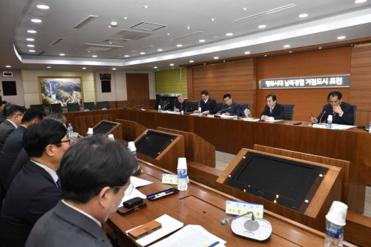 포천시 관내 골프장 대표, 지역주민 초청 간담회. / 사진제공=포천시