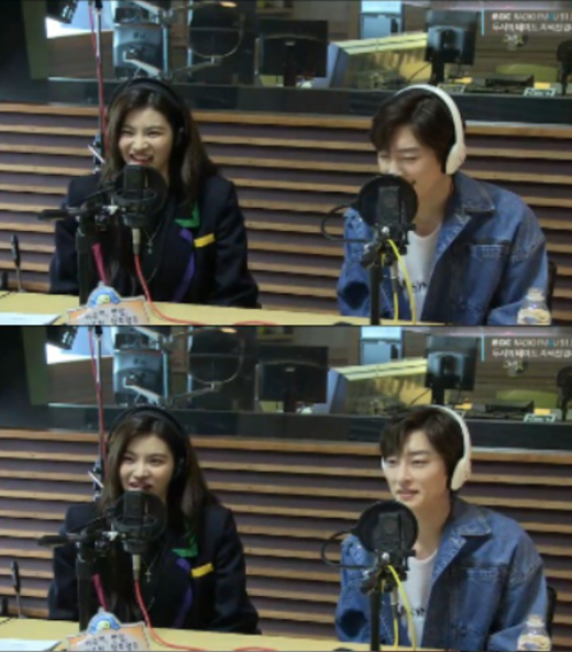 가수 안다와 DJ 알티. /사진=MBC 보는 라디오 화면 캡처 