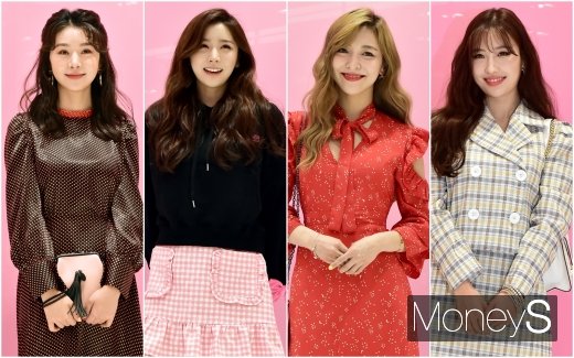 ▲ 차오루(왼쪽부터), 유영, 루나, 이사배 