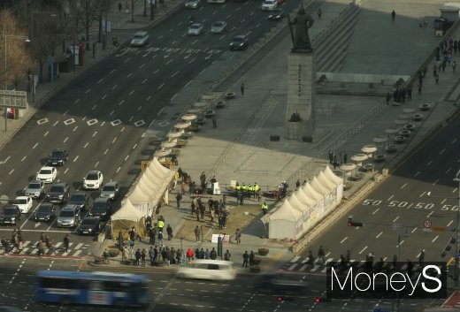 [머니S포토] 철거를 앞둔 광화문 세월호 천막