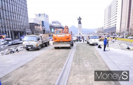 [머니S포토] 사라진 세월호 천막