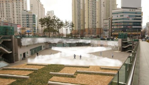 미세안개분수 조감도./사진제공=부산시