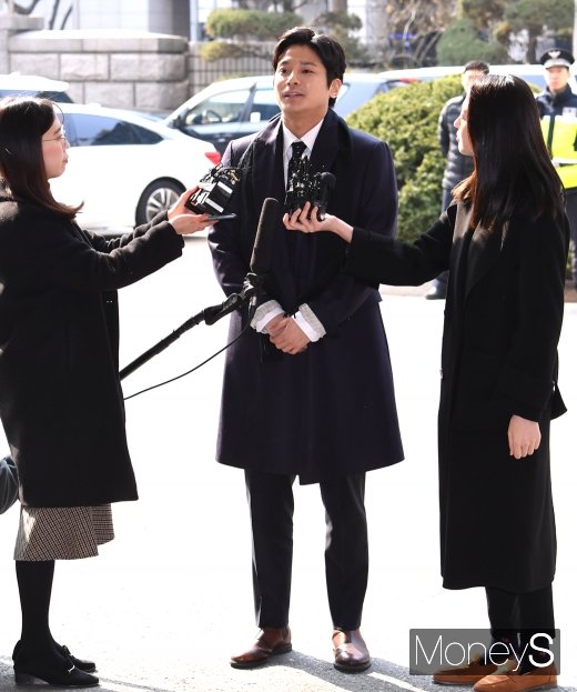 [머니S포토] '버닝썬 폭행' 신고자 김상교 