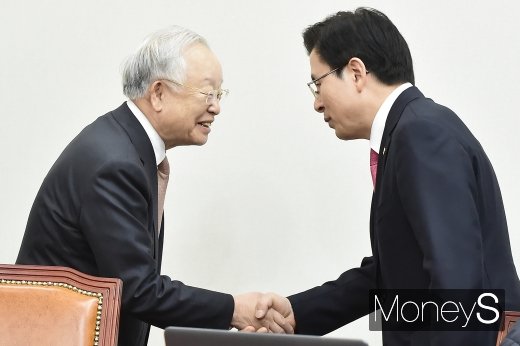 [머니S포토] 황교안, 손경식 접견