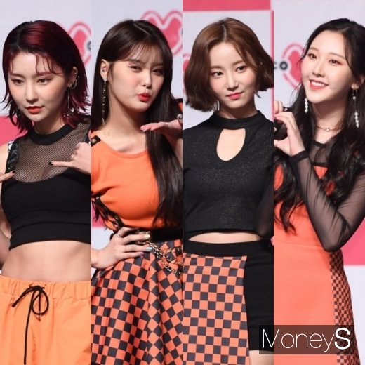 혜빈, 아인, 연우, 나연 (왼쪽부터) /사진=장동규 기자
