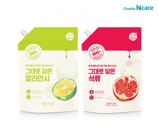 천호엔케어 '하루활력 그대로 담은 깔라만시&석류' 2종 제품컷 @머니S MNB, 식품 외식 유통 · 프랜차이즈 가맹 & 유망 창업 아이템의 모든 것