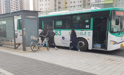 ▲ 83번버스. / 사진제공=하남시