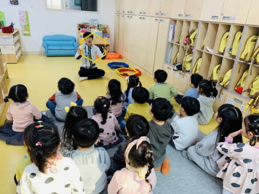 ▲ 파주시가 서영대학교에 위탁관리 하고 있는 어린이급식관리지원센터에서 함께 성장하는 파주 어린이 ‘나는야 칼슘왕’ 2019년 특화 사업을 추진한다. / 사진제공=파주시