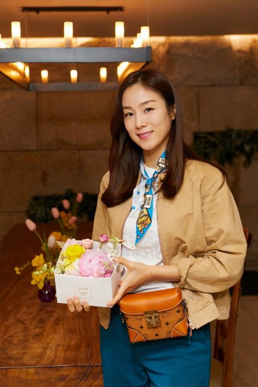 '이휘재 부인' 문정원, MCM과 '플라워 클래스' 진행