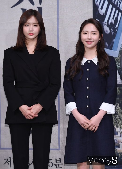 [머니S포토] 한보름·최다빈 '소리 없는 미모 대결'