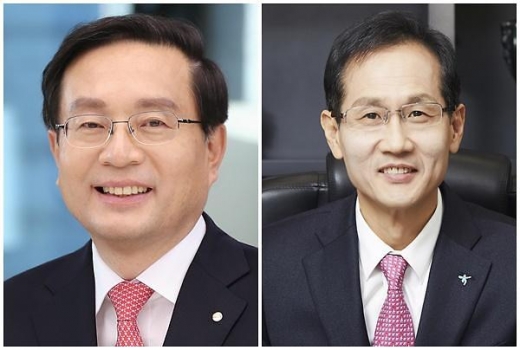 손태승 우리금융지주 회장, 지성규 KEB하나은행장/사진=각 사