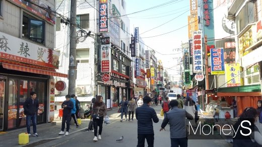 대림역 일대 상권. /사진=김창성 기자