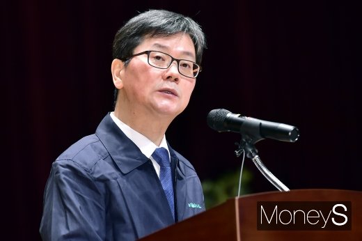 [머니S포토] 손병석 코레일 사장 취임, 