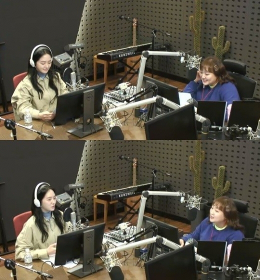 배우 박규영. /사진=KBS 쿨FM '이수지의 가요광장' 보이는 라디오 캡처