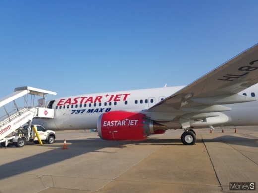 보잉 737맥스8 기종. /사진=이지완 기자