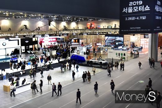 [머니S포토] 자동차산업의 꽃 '2019 서울모터쇼' 대장정 돌입