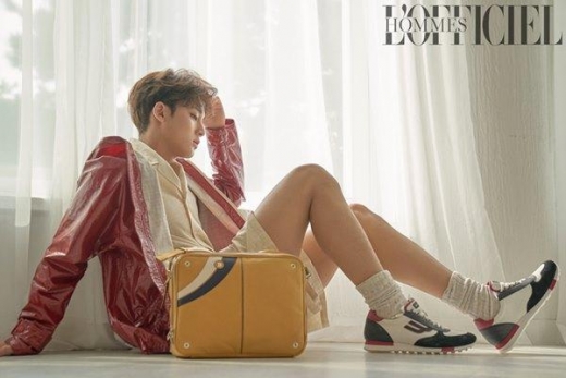 [★화보] '세븐틴' 민규, 봄의 남자로 변신