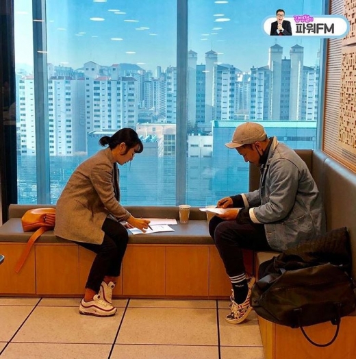 성우 박지윤. /사진=김영철의 파워fm 공식인스타그램