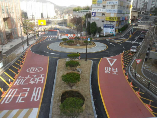신갈택지지구 언남간~청덕간 연결도로 개통. / 사진제공=용인시