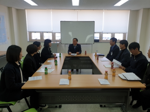지난달 29일 양평 강상다목적복지회관에서 양평군 보육지원체계개편 시범사업 어린이집 원장을 대상 지역설명회가 실시됐다. / 사진제공=양평군청
