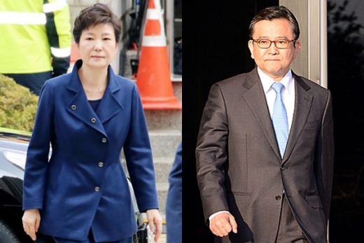 박근혜 전 대통령(왼쪽)과 김학의 전 법무부 차관. /사진=머니S DB