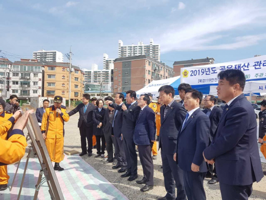 경기도의회, 119안전센터 신축 현장 방문. / 사진제공=경기도의회