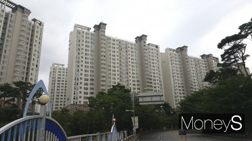 용인시 수지구의 한 아파트단지. /사진=김창성 기자