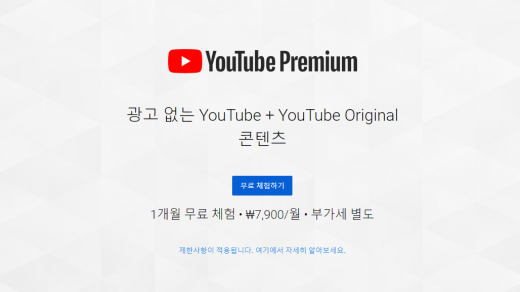 유튜브 프리미엄. /사진=유튜브 캡처
