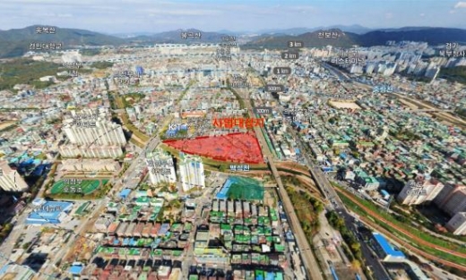 의정부시 신흥마을 사업대상지. / 사진제공=의정부시