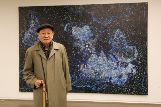 신세계센텀시티에서 전시회를 갖는 해암 오경환 작가./사진제공=신세계센텀시티
